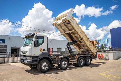 Renault KERAX 430DXI+E5+BIBENNE+REMORQUANT (bj 2009), Auto's, Vrachtwagens, Bedrijf, Te koop, Elektrische ramen, Renault, Overige brandstoffen