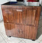 Art deco radiomeubel ebène de macassar, Antiek en Kunst, Ophalen