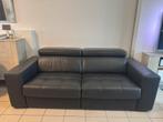 Lederen 3-zit, Huis en Inrichting, Zetels | Zetels, Ophalen, Gebruikt