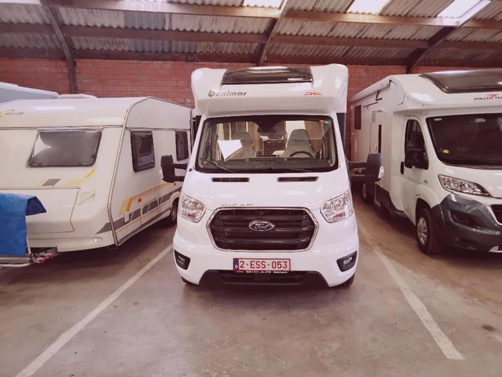 Mobilhome Benimar Cocoon 468, Caravans en Kamperen, Mobilhomes, Particulier, tot en met 5, Half-integraal, Benimar, Ford, Diesel