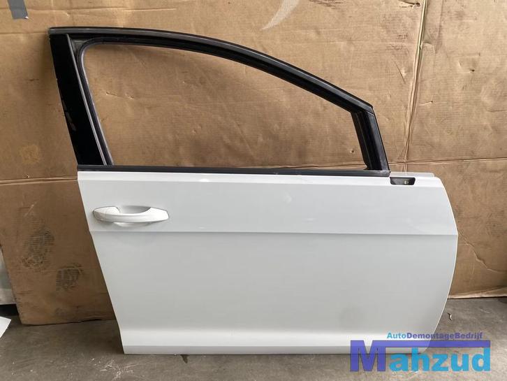 VW GOLF 7 hatchback Wit rechts voor deur portier 2012-2019, Auto-onderdelen, Carrosserie, Deur, Volkswagen, Voor, Rechts, Gebruikt