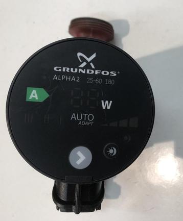 energiezuinige energie label A Grundfos alpha 2 25-60-180 po