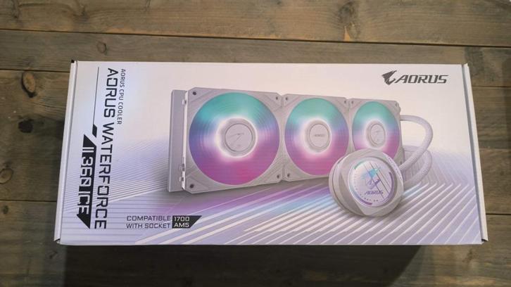 Waterkoeling Gigabyte Aorus Waterforce II Ice, Computers en Software, Computerkoelers, Nieuw, Waterkoeling, Ophalen of Verzenden