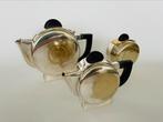 1. Art deco tea set, Argent