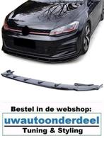 Spoiler Voorspoiler Glans Zwart Geschikt Voor Vw Golf 7 GTI, Verzenden