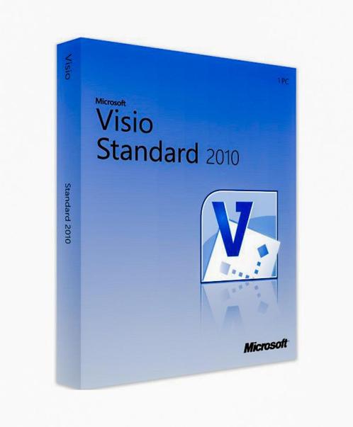 Microsoft Visio 2010 Standard Licentietermijn: gedefinieerd, Computers en Software, Office-software, Nieuw, Windows, Ophalen
