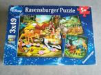 Puzzle premium Ravensburger "Bambi-Jungle book-Lion king", Comme neuf, Enlèvement ou Envoi