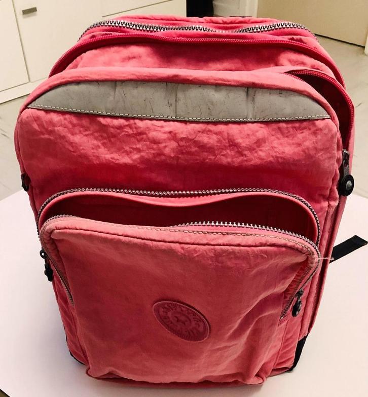 Zeer mooie Kipling Class Room Bridal Pink rugzak., Handtassen en Accessoires, Tassen | Schooltassen, Gebruikt, Rugtas, 40 tot 50 cm