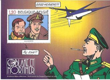 Timbres belges - HK Blake & Mortimer, Timbres & Monnaies, Envoi