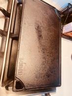 Grill double face Lodge en fonte massive, Maison & Meubles, Enlèvement, Utilisé