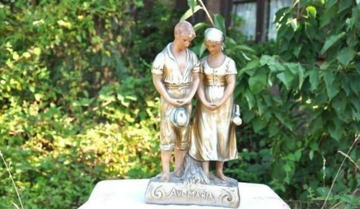 Statue en.platre Avé Maria, Enlèvement ou Envoi