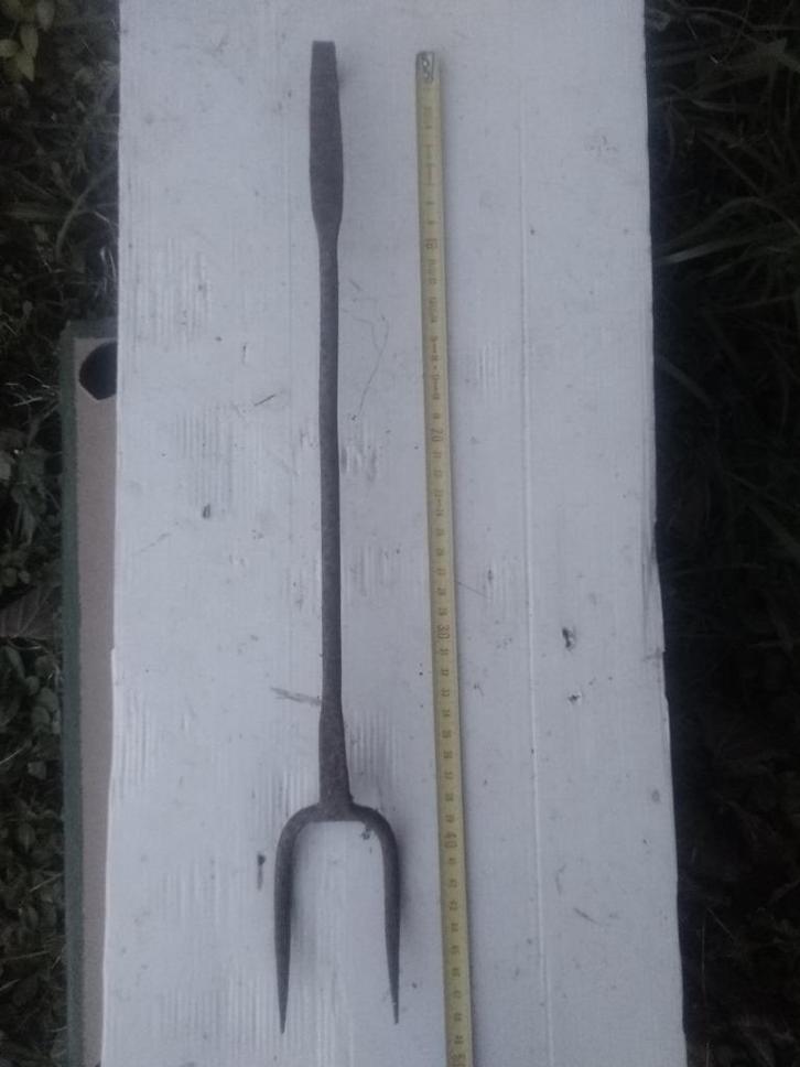 Vintage broche voor open haard, Huis en Inrichting, Overige Huis en Inrichting, Gebruikt, Verzenden