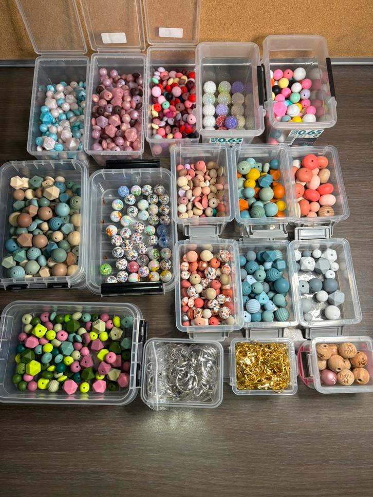 Lot nieuwe kralen te koop, Hobby & Loisirs créatifs, Fabrication de Perles & Bijoux, Neuf, Enlèvement ou Envoi
