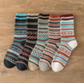 Vijf paar sokken