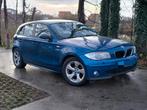 Bmw 118d VEEL optie's xenon, gps, leder enz, met keuring, Auto's, BMW, 1 Reeks, Zwart, Blauw, USB