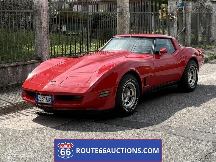 Chevrolet Corvette C3 | 1980 | Route 66 Auctions, Auto's, Oldtimers, Bedrijf, Te koop, Chevrolet, Benzine, Overige carrosserie
