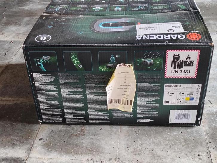 Gardena Sileno City 350 Maaier + Garage (nieuw in doos), Tuin en Terras, Overige Tuin en Terras, Nieuw, Ophalen