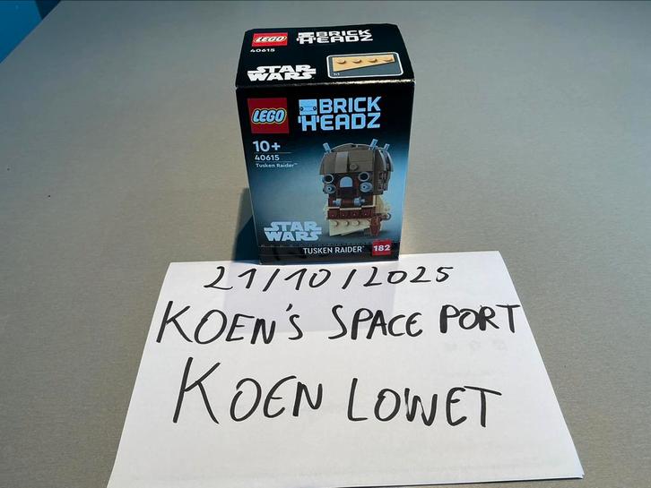 Lego 40615 Brickheadz Star Wars Tusken Raider, Kinderen en Baby's, Speelgoed | Duplo en Lego, Nieuw, Lego, Complete set, Ophalen of Verzenden
