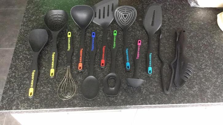 Keukenhulpjes Tupperware, Huis en Inrichting, Keuken | Tupperware, Zo goed als nieuw, Ophalen of Verzenden