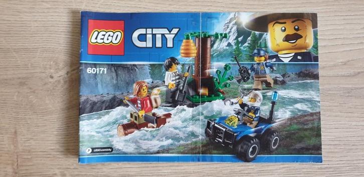 Lego City - Bergpolitie Bergachtervolging, Kinderen en Baby's, Speelgoed | Duplo en Lego, Gebruikt, Lego, Losse stenen, Ophalen