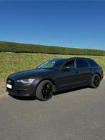 Audi A6 C7 2.0, Auto's, Zwart, Zwart, Leder, 5 deurs