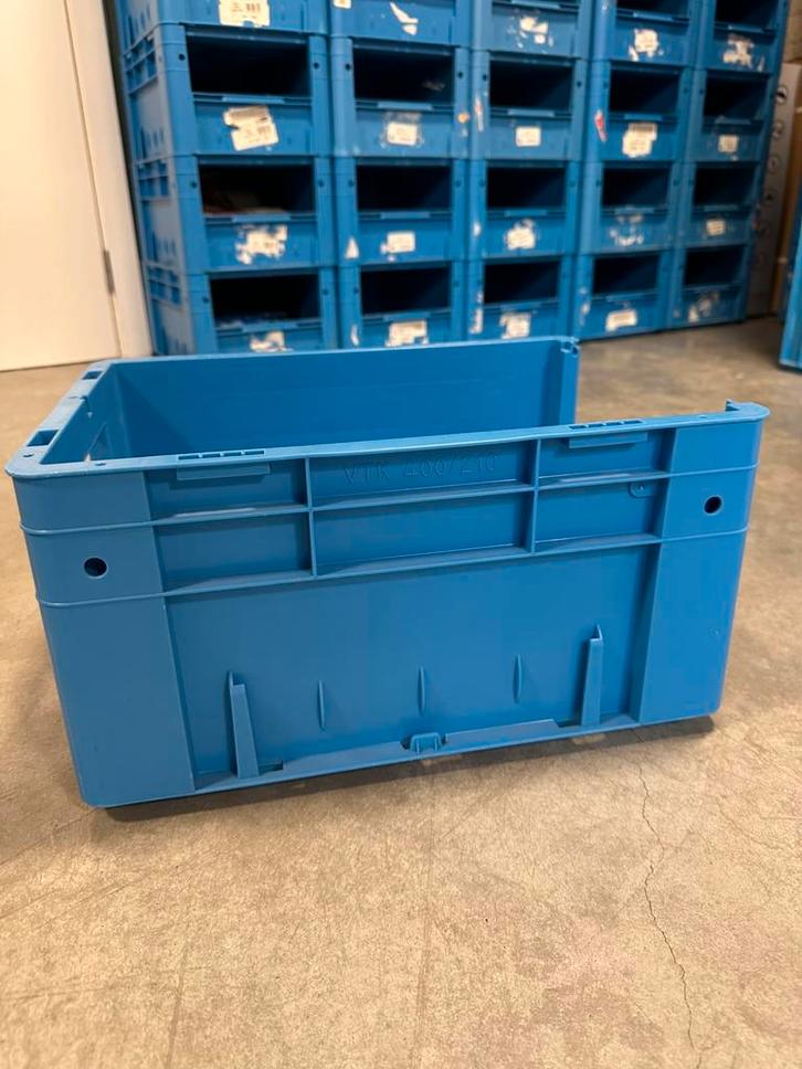 Magazijn bakken met orderpick opening. 400x300x210 hoog, Doe-het-zelf en Bouw, Kratten en Dozen, Zo goed als nieuw, Ophalen