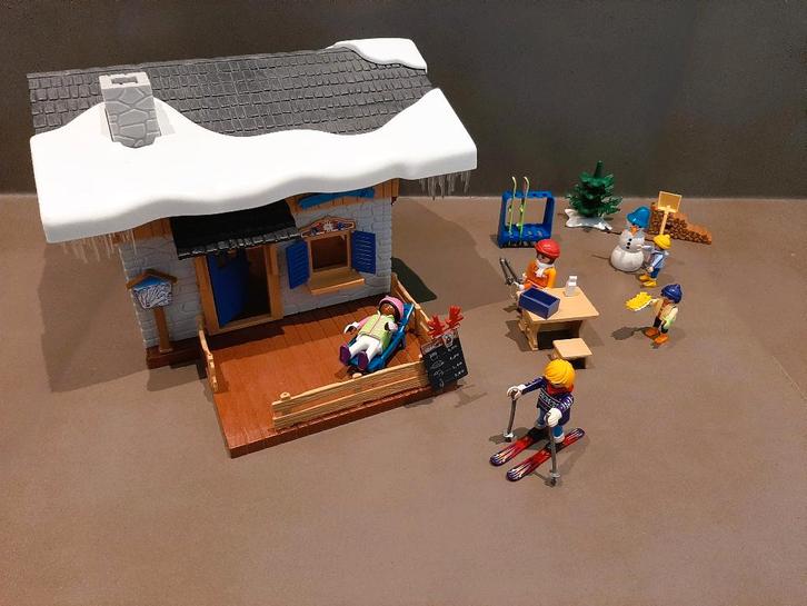 Playmobil ski, Kinderen en Baby's, Speelgoed | Playmobil, Zo goed als nieuw, Complete set, Ophalen