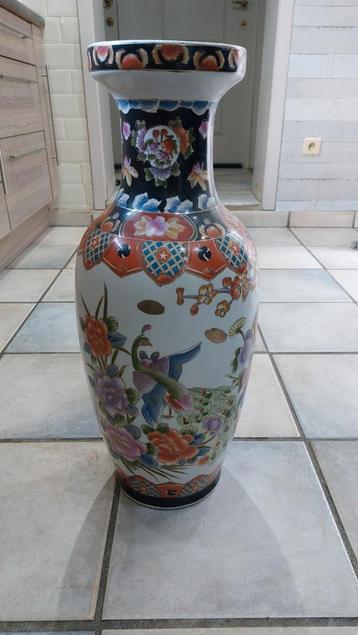 Chinees vaas met stempel 52 cm, Ophalen