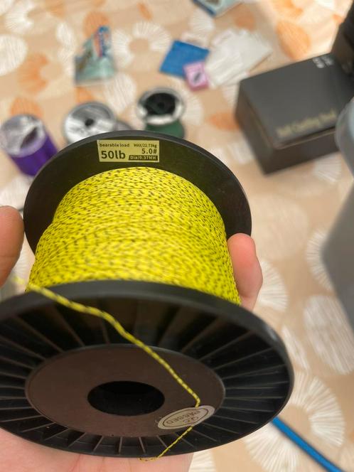 braid fishing line, Watersport en Boten, Hengelsport | Roofvissen, Gebruikt, Ophalen