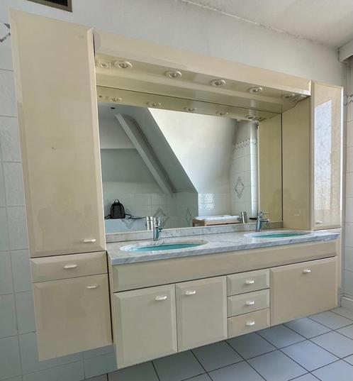 Meuble de salle de bain, Huis en Inrichting, Badkamer | Badkamermeubels, Gebruikt, Wastafelkast, 150 tot 200 cm, 200 cm of meer