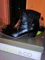 Enkellaarzen - zwart - maat 42, Enlèvement ou Envoi, Comme neuf, Noir