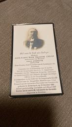 Senator Leclef x Jacqmotte 1840 Antwerpen 1917 Berchem, Verzamelen, Bidprentjes en Rouwkaarten, Verzenden, Bidprentje