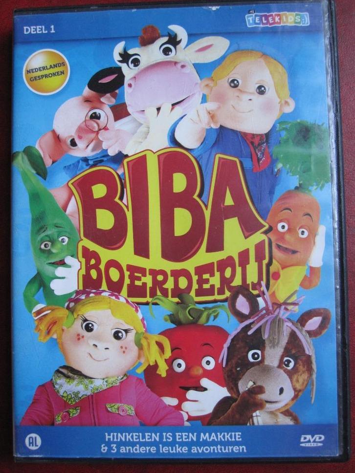 Biba Boerderij - Hinkelen is een makkie, Cd's en Dvd's, Dvd's | Kinderen en Jeugd, Zo goed als nieuw, Tv fictie, Poppen, Alle leeftijden