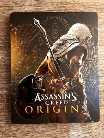 Assassins creed Origins Steelbook, krasvrij (zonder game) beschikbaar voor biedingen