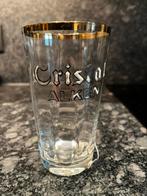 Bierglas Cristal Alken emaille, Verzamelen, Biermerken, Gebruikt, Ophalen of Verzenden