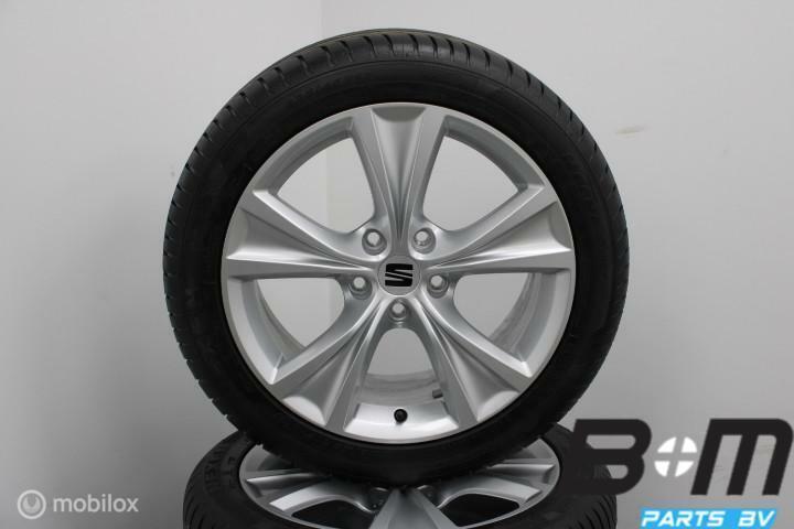 NIEUW! ORIGINEEL! 17 inch velgen Seat Leon! 5FA601025C, Auto-onderdelen, Banden en Velgen, Velg(en), Gebruikt