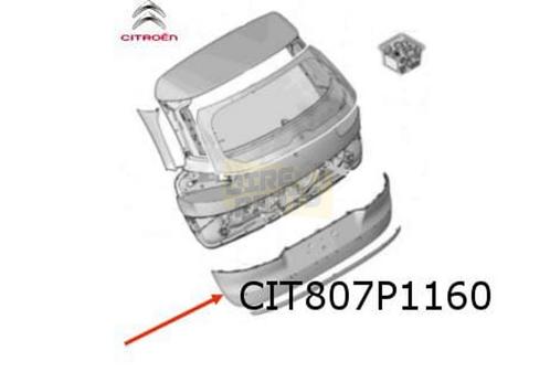 Citroën C4 SpaceTourer paneel achterklep (electrisch open/di, Autos : Pièces & Accessoires, Carrosserie & Tôlerie, Haillon arrière