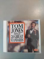 Cd. Tom Jones. Sings 24 great Standards. (Deram)., Cd's en Dvd's, Cd's | Verzamelalbums, Gebruikt, Ophalen of Verzenden