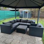 Loungeset compleet, Tuin en Terras, Tuinsets en Loungesets, Ophalen, 6 zitplaatsen, Hocker, Loungeset