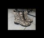 Snakeskin print boots (maat 40) NIEUW, Nieuw, Lage of Enkellaarzen, Ophalen of Verzenden, Trend One