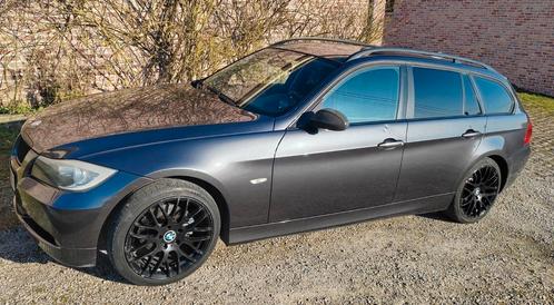 BMW 318i, Auto's, BMW, Particulier, 3 Reeks, Benzine, Euro 4, Break, 5 deurs, Handgeschakeld, Zilver of Grijs, Zwart, Leder, Achterwielaandrijving