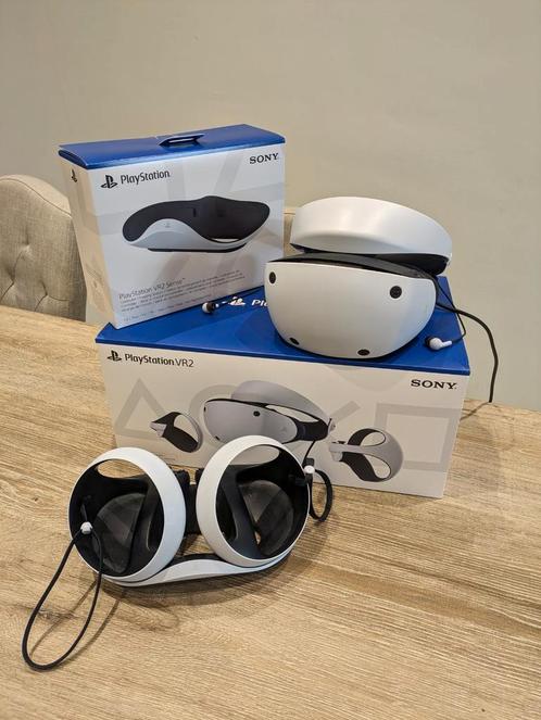 PlayStation VR2 + station de charge, Games en Spelcomputers, Virtual Reality, Zo goed als nieuw, Sony PlayStation, VR-bril, Ophalen