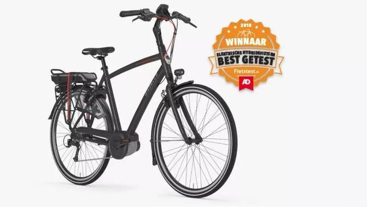 Gazelle ebike, Fietsen en Brommers, Elektrische fietsen, Gebruikt, Gazelle, 55 tot 59 cm, 50 km per accu of meer, Ophalen