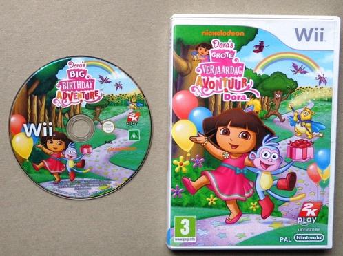 Dora's Grote Verjaardag Avontuur voor de Nintendo Wii, Games en Spelcomputers, Games | Nintendo Wii, Zo goed als nieuw, Ophalen of Verzenden