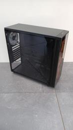 PC behuizing Sharkoon TG4 + 4x rgb fan, Computers en Software, Ophalen, Gebruikt