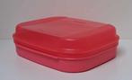Tupperware™ « Scharnieredoos » koraalrood, Verzenden, Nieuw, Rood, Bus of Trommel