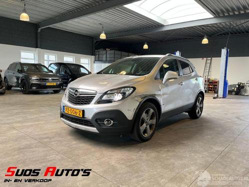 Opel Mokka 1.7 CDTi Cosmo (bj 2013), Auto diversen, Ongevalwagen, Handgeschakeld, Diesel, SUV of Terreinwagen, Zilver of Grijs