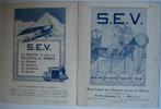 SEV S.E.V. Magnéto 1926 Brochure Catalogue Prospekt, Livres, Peugeot, Utilisé, Envoi, SEV