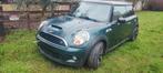 Mini Cooper S R56 1.6t, Kapot motor, Auto's, Mini, Voorwielaandrijving, 4 zetels, Beige, 4 cilinders