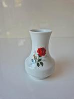 Mini vase porcelaine Bavaria "Rose rouge" Made in Germany, Ophalen of Verzenden